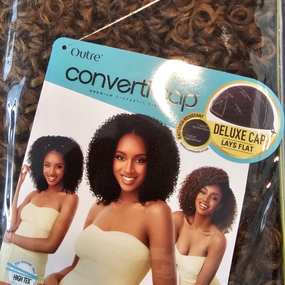 Outre Converti-Cap Wig, curly - Picture 2 of 3